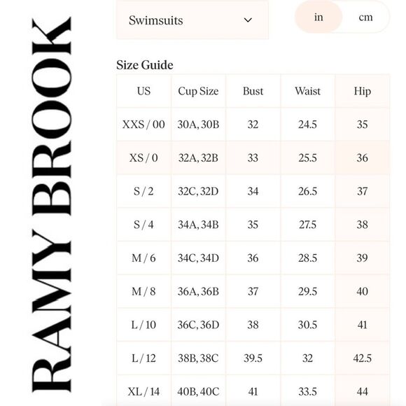 NET Ramy Brook Marie Bikini Top Size XS Black White Palm Print Halter Swim $128 - Picture 12 of 13